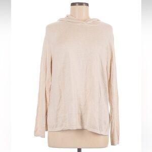 Banana Republic beige Long Sleeve sweater Hoodie size medium